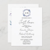 Papier Rien De Fancy Just Love Budget Faire-part de maria (Devant / Derrière)