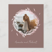 Papier Rien De Fancy Just Love Budget Faire-part de maria (Dos)