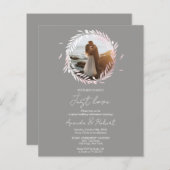 Papier Rien De Fancy Just Love Budget Faire-part de maria (Devant / Derrière)