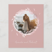 Papier Rien De Fancy Just Love Budget Faire-part de maria (Dos)