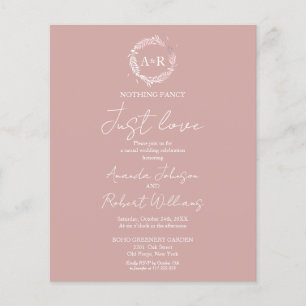 Papier Rien De Fancy Just Love Budget Faire-part de maria