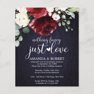 Papier Rien De Fancy Just Love Budget Wedding Invitations