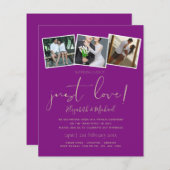 Papier Rien De Fancy Just Love Elopement Faire-part (Devant / Derrière)