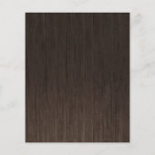 Papier Rien de fantaisie bon marché invitation de mariage (Dos)