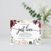 Papier Rien de fantaisie Budget Mariage Invitations Bourg (Debout devant)