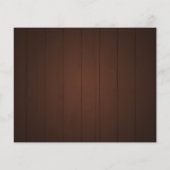 Papier Rien de fantaisie Budget Rustique Mariage Invitati (Dos)