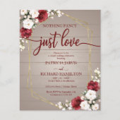 Papier Rien de fantaisie Géométrique Invitations de maria (Devant)