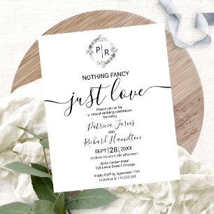 Papier Rien de Fantastique, Juste de l'Amour Invitation d