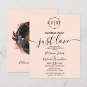 Papier Rien de Fantastique, Juste de l'Amour Invitation d (Devant / Derrière)