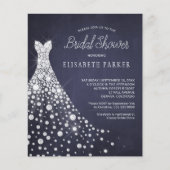 Papier Robes de mariée pas chères invitation à la soirée (Devant)
