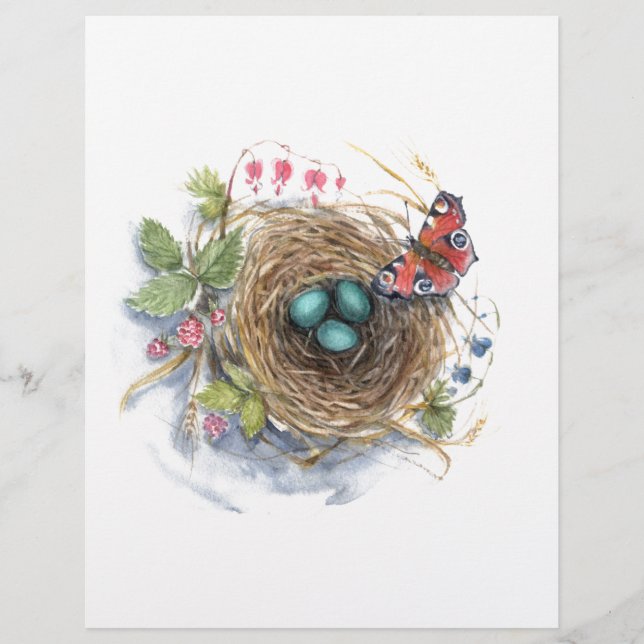 Papier Robin Nest (Devant)