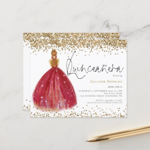 Papier Robuste Robe Burgundy Pailletée Pas Chère Invitati