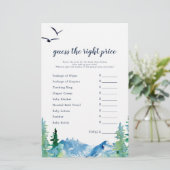 Papier Rocky Mountain Devine le bon jeu de prix (Debout devant)