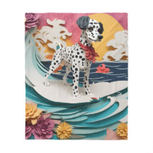 Papier Rococo Dalmatische Surfpastel Kleuren