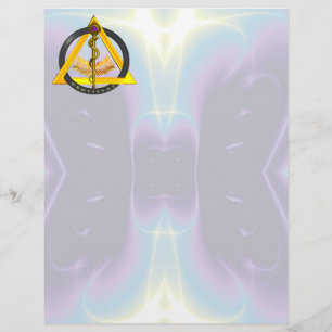 PAPIER RODE DU SYMBOLE DE DENTISSE DENTISTE ASCLEPIUS