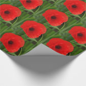 Papier rode papaver (Hoek)