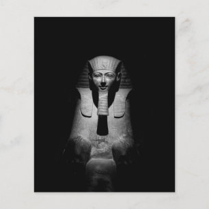 Papier Roi pharaon noir et blanc