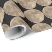 Papier romantique de cadeau de lune de papier (Coin rond)