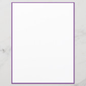 Papier Romantique jolie rangée de Coeurs Violets Personna (Dos)