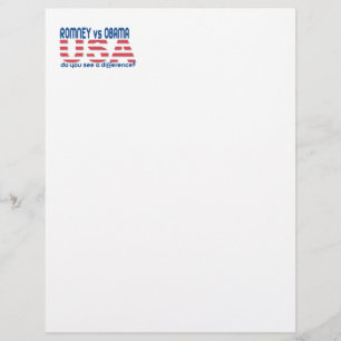 Papier Romney contre Obama