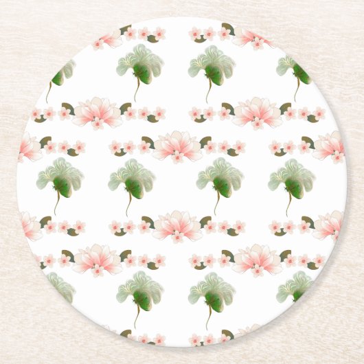 Papier ronde onderzetters (Voorkant)