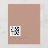 PAPIER Roos Gold Balloons QR Code 30th Party Flyer (Achterkant)