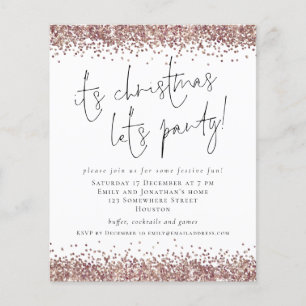 PAPIER Roos Gold Glitter Flyer