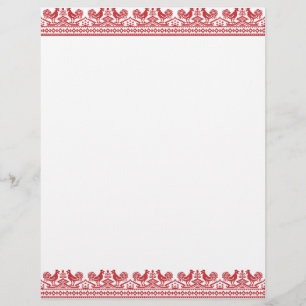 Papier Rooster cross-stitch