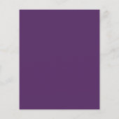 Papier Rosanna-2 Rustique Croissant Lune Violet (Dos)