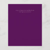 Papier Rose budget Gold Foil Look Mariage géométrique (Dos)