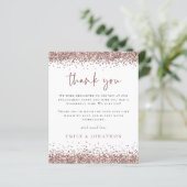 Papier Rose Budget Gold Parties scintillant Engagement Pa (Debout devant)