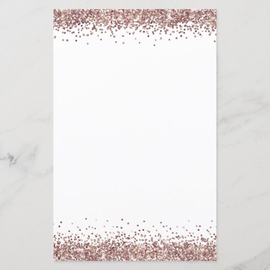 Papier Rose Budget Gold Parties scintillant Engagement Pa (Dos)