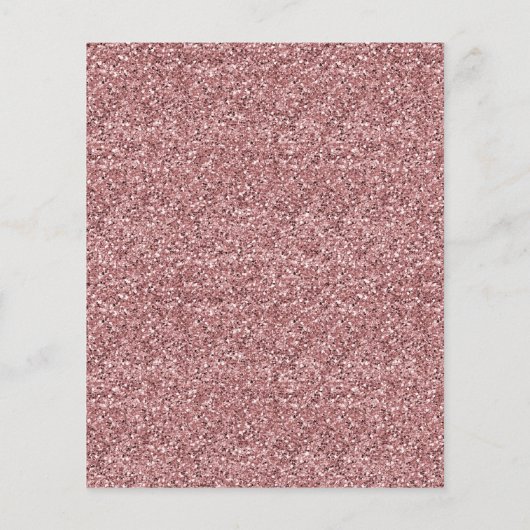 Papier ROSE BUDGET  Gold Sparkle Parties scintillant Drit (Dos)