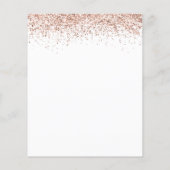 Papier Rose Budget Parties scintillant Girly Vingt-et-uni (Dos)