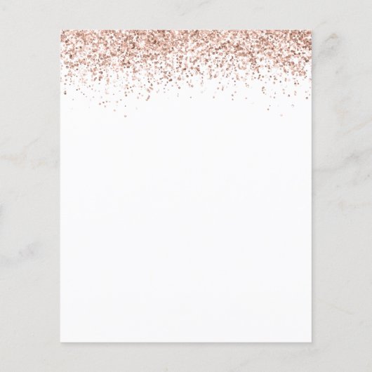 Papier Rose Budget Parties scintillant Girly Vingt-et-uni (Dos)