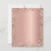 Papier Rose Budget Parties scintillant or 21e anniversair (Dos)