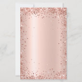 Papier Rose Budget Parties scintillant or 60e anniversair (Dos)