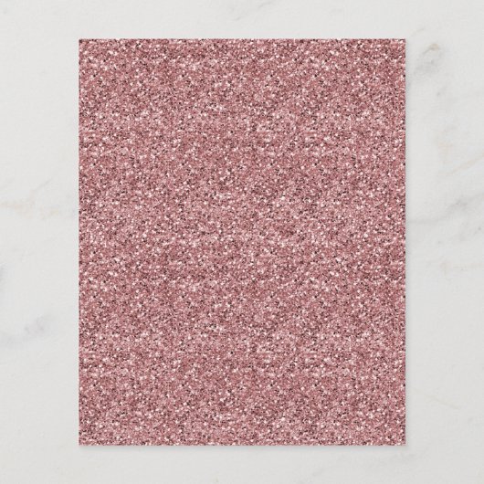 Papier Rose Budget Parties scintillant Or Drives Elephant (Dos)