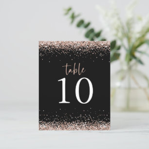Papier Rose Budget Parties scintillant or Mariage Noir Ta