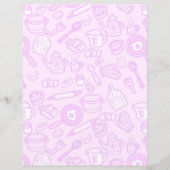 Papier rose Cuisinière (Dos)