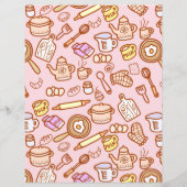 Papier rose Cuisinière (Dos)