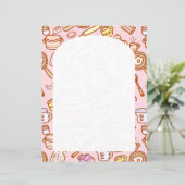 Papier rose Cuisinière (Debout devant)