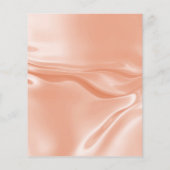 Papier Rose de douche nuptiale budget soie satinée or (Dos)