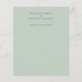 Papier Rose de la Terre naturelle Blush Merci rose (Dos)