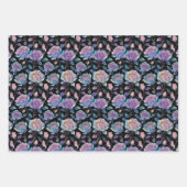 Papier Rose d'enveloppement Opal - Feuille plate J (Devant 3)