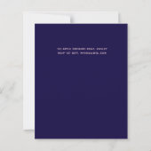 Papier Rose Gold Marine Parties scintillant bleue Foil L (Dos)