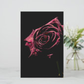 Papier rose noir (Debout devant)