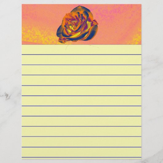 Papier Rose orange (Devant)