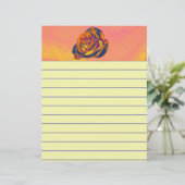 Papier Rose orange (Debout devant)