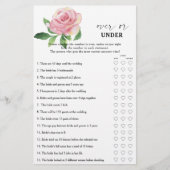 Papier Rose - Plus ou sous la douche nuptiale (Devant)